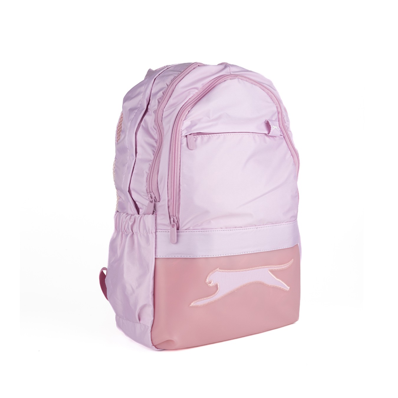 Slazenger Lisanslı Pembe Paraşüt Kumaş Sırt Çantası - 4 Bölmeli Laptop Cepli Okul Çantası