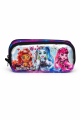 Monster High Lisanslı Holografik Kalemlik - Çift Bölmeli PVC Kaplamalı Kız Çocuk Kalem Çantası