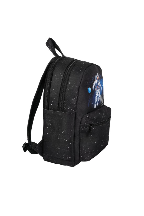 NASA Lisanslı Astronot Baskılı Sırt Çantası - 3 Bölmeli Laptop Cepli Okul Sırt Çantası