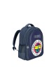 Fenerbahçe Lisanslı Logo Baskılı Okul Çantası - Lacivert 3 Bölmeli Sırt Çantası