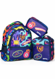 Lisanslı 3'lü Okul Çantası Seti - Okul Çantası + Beslenme Çantası + Kalemlik – Okul Seti