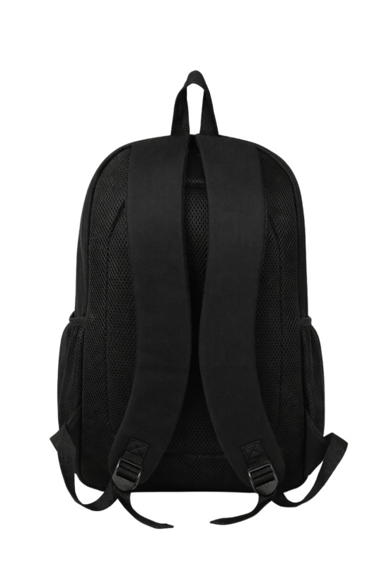 Beşiktaş Lisanslı 3 Bölmeli Sırt Çantası - Laptop Gözlü Su İtici Dama Desenli Okul Çantası