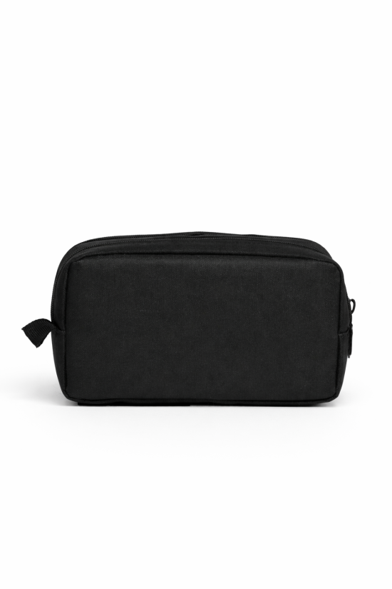 Beşiktaş Lisanslı Çift Bölmeli Kalemlik - 1903 Baskılı Su İtici Siyah Kalem Kutusu