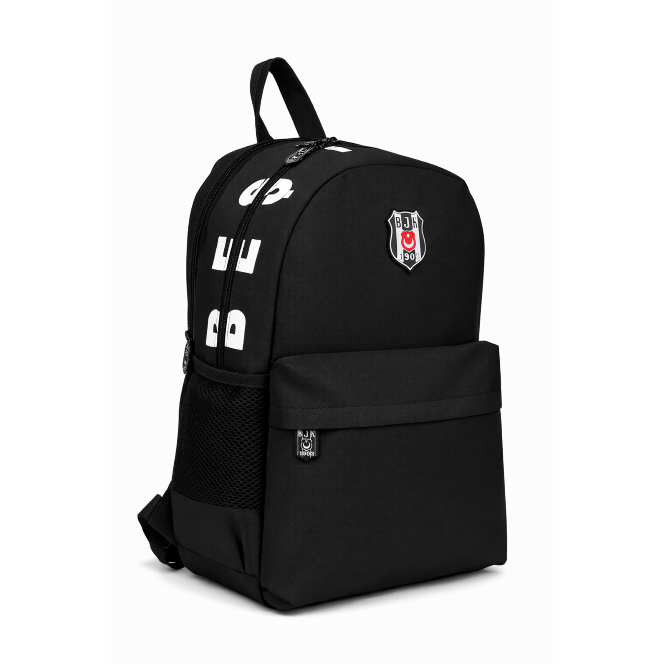 Beşiktaş Lisanslı 3 Bölmeli Sırt Çantası - Laptop Gözlü Su İtici Baskı Detaylı Okul Çantası