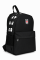 Beşiktaş Lisanslı 3 Bölmeli Sırt Çantası - Laptop Gözlü Su İtici Baskı Detaylı Okul Çantası