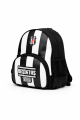 Beşiktaş Lisanslı Çubuk Desenli Rubber Logolu Su İtici Kumaşlı Anaokulu Sırt Çantası