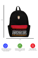 Galatasaray Lisanslı 3 Bölmeli Sırt Çantası - Laptop Gözlü Su İtici Renkli Baskılı Okul Çantası