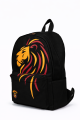 Galatasaray Lisanslı Sırt Çantası - Aslan Baskılı 3 Bölmeli Laptop Okul Çantası