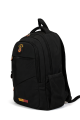 Galatasaray Lisanslı Siyah Sırt Çantası - Çapraz Cep Detaylı Laptop Bölmeli Okul Çantası