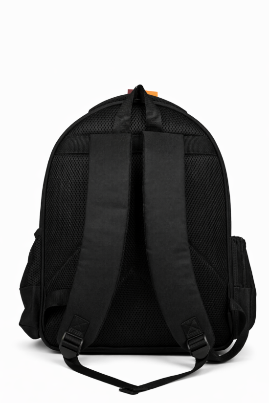 Galatasaray Lisanslı Victor Osimhen Figürlü 3 Bölmeli Okul Çantası - Laptop Bölmeli Su İtici Kumaşlı Sırt Çantası