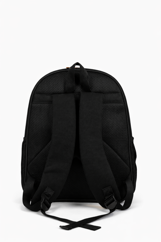 Galatasaray Lisanslı 4 Bölmeli Okul Çantası - Parçalı Desenli Su İtici Sırt Çantası