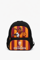 Galatasaray Lisanslı Victor Osimhen Baskılı Anaokulu Çantası - Sarı Kırmızı 2 Bölmeli Sırt Çantası