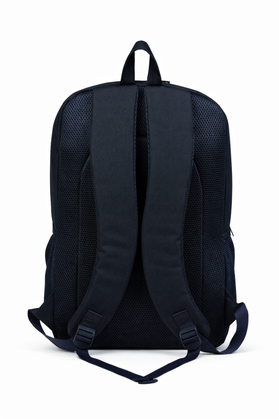 Fenerbahçe Lisanslı El Yazısı Logolu Lacivert Sırt Çantası - Laptop Bölmeli Su İtici Kumaşlı Okul Çantası