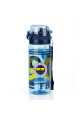 Fenerbahçe Lisanslı 500ml Pipetli Kilitli Kapaklı Mavi Su Matarası - Orijinal FB Taraftar Suluk