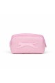 Slazenger Lisanslı Logolu Kalemlik - Pembe 2 Bölmeli Kalem Çantası