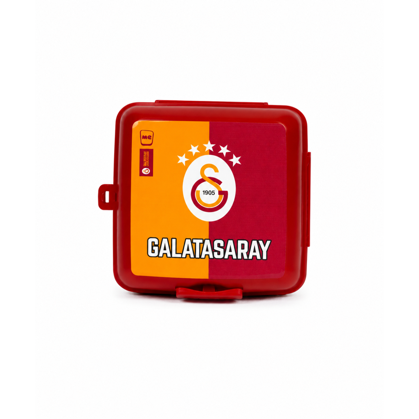 Galatasaray Lisanslı Parçalı Beslenme Kutusu- Çatal Kaşıklı BPA Free Saklama Kabı