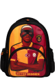 Galatasaray Lisanslı Victor Osimhen Figürlü 3 Bölmeli Okul Çantası - Laptop Bölmeli Su İtici Kumaşlı Sırt Çantası