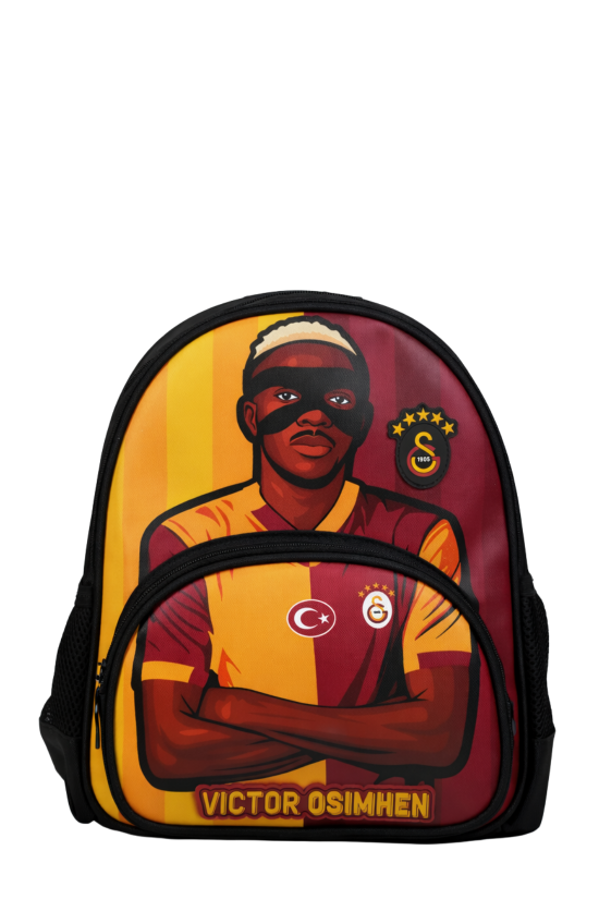Galatasaray Lisanslı Victor Osimhen Anaokulu Çantası – GS Kreş Çantası