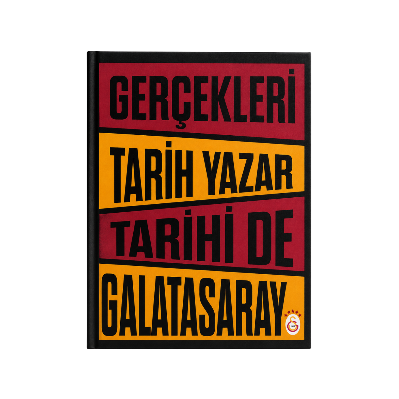 Galatasaray Lisanslı Gerçekleri Tarih Yazar Baskılı Defter - Sert Kapak Çizgili Okul Not Defteri