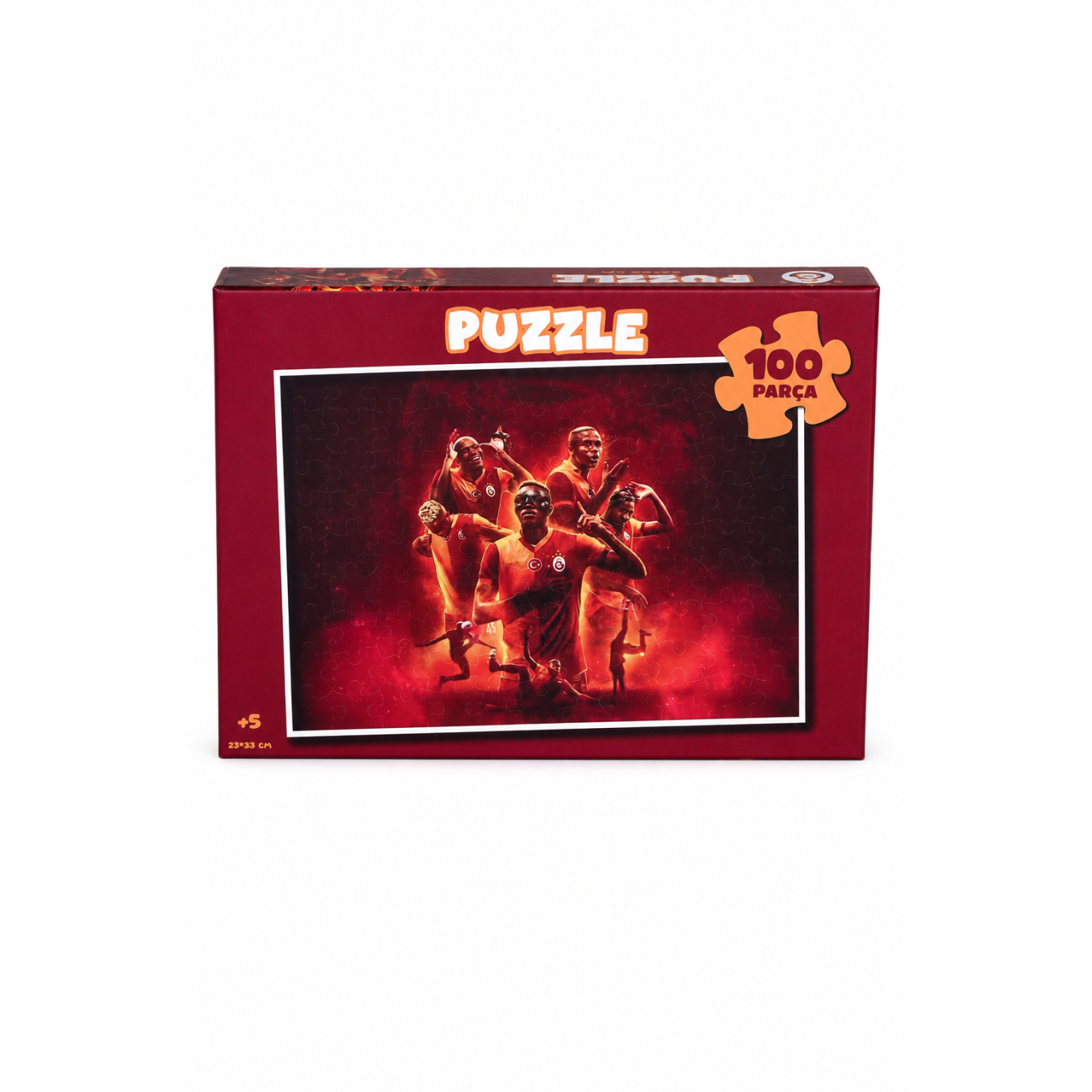 Galatasaray Lisanslı 100 Parça Puzzle - Victor Osimhen Özel Baskılı Çocuk Yapboz