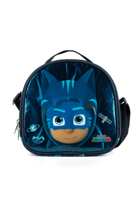 Pijamaskeliler Lisanslı PVC Detaylı Catboy Lacivert Orijinal Beslenme çantası