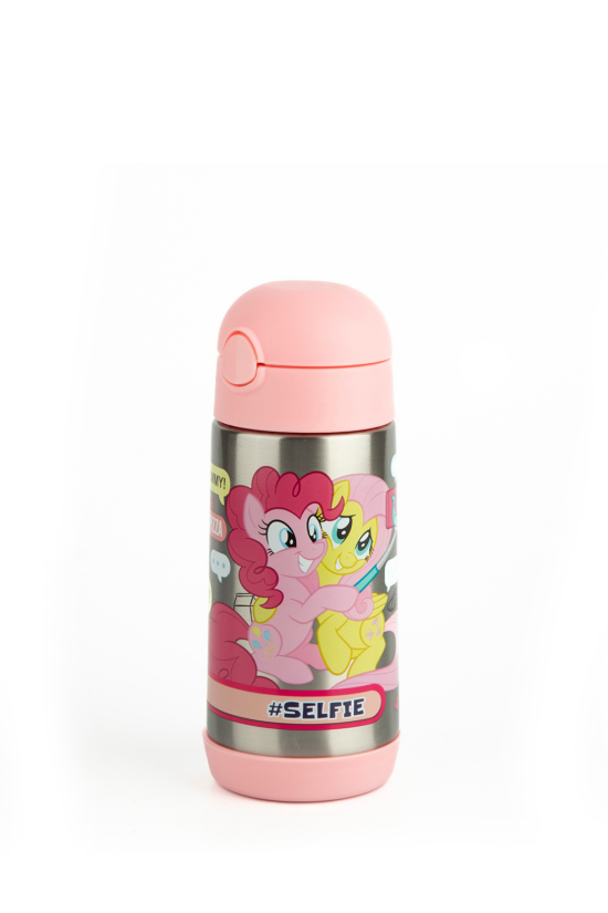 My Little Pony Lisanslı Pembe Orijinal Metal Matara