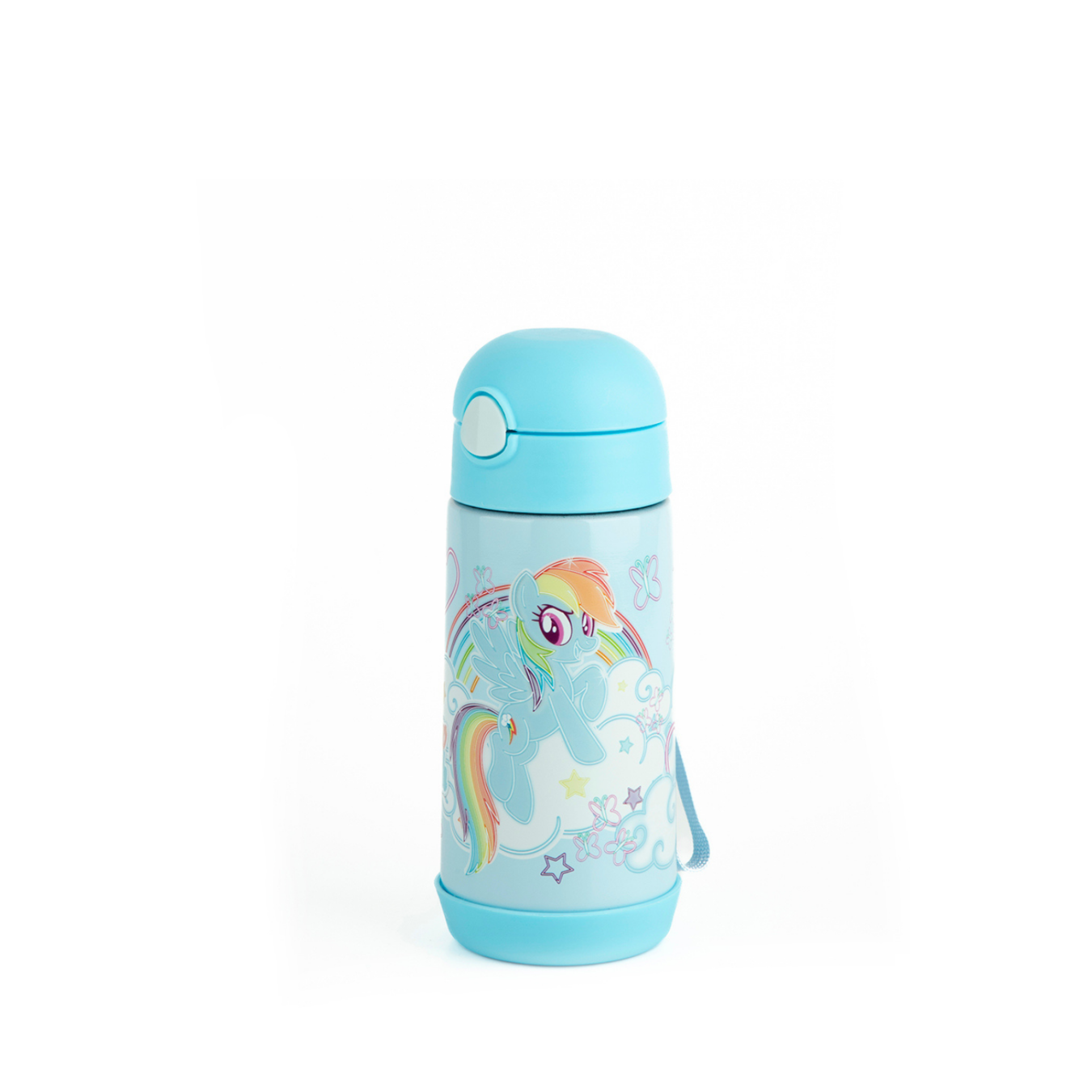 My Little Pony Lisanslı Pembe Mavi Orijinal Metal Matara