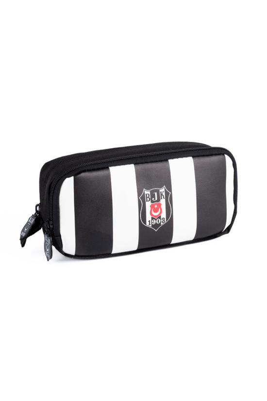 Beşiktaş Lisanslı 2 Bölmeli Siyah Orijinal Kalemlik - 24355