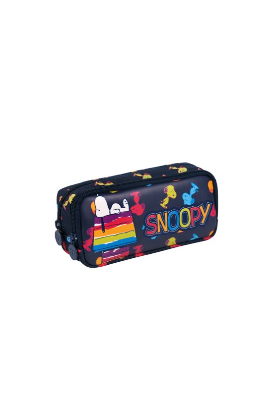 Snoopy Lisanslı Çift Bölmeli Sleeping Renkli Orijinal Kalemlik