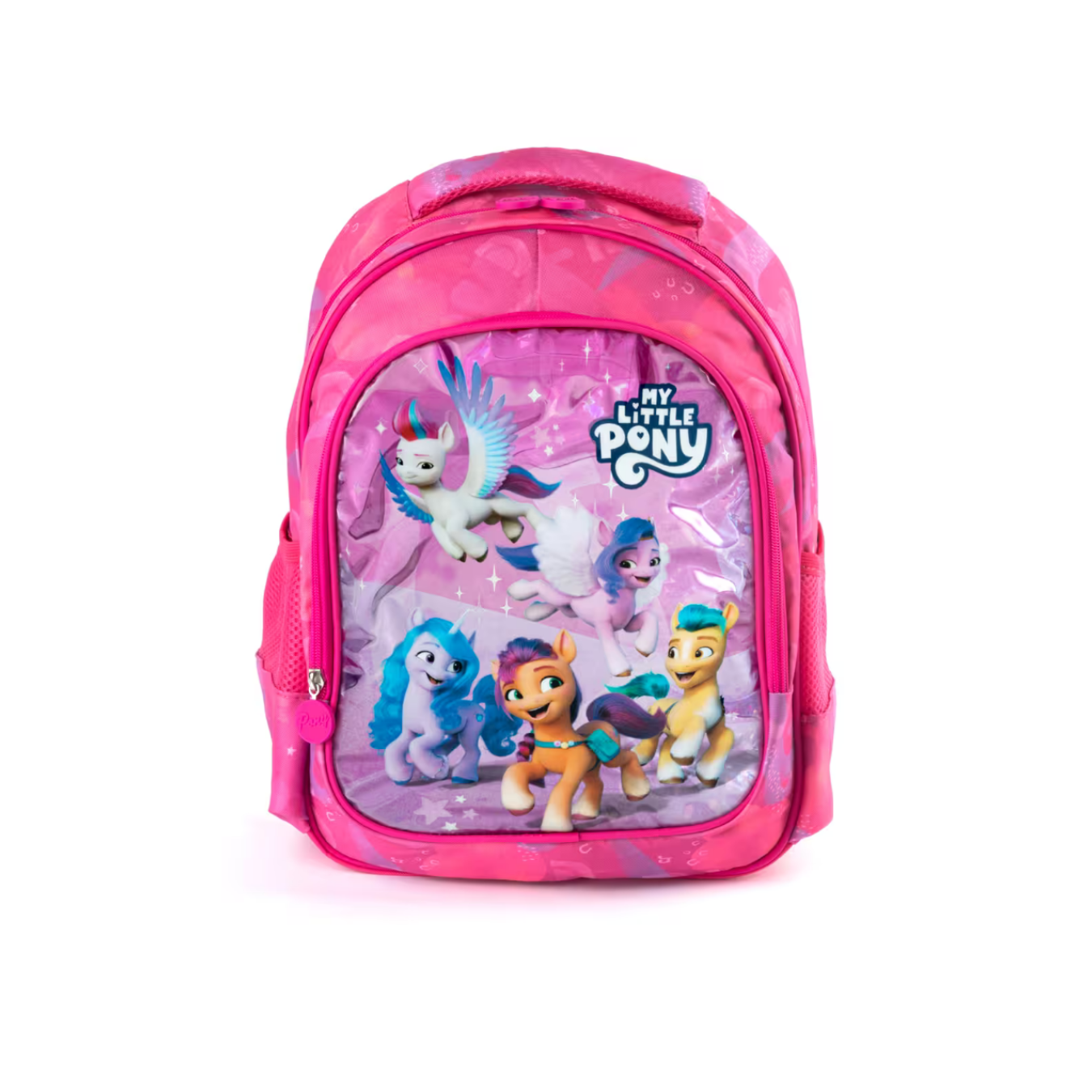 My Little Pony Lisanslı Okul Çantası ve Beslenme Çantası İkili Okul Seti Pembe Desenli