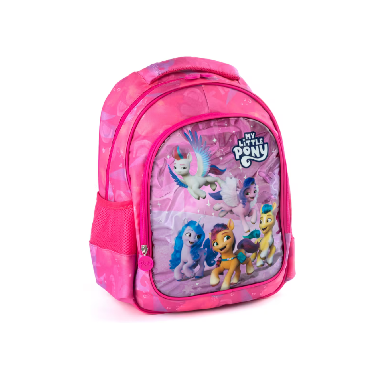 My Little Pony Lisanslı Okul Çantası ve Beslenme Çantası İkili Okul Seti Pembe Desenli