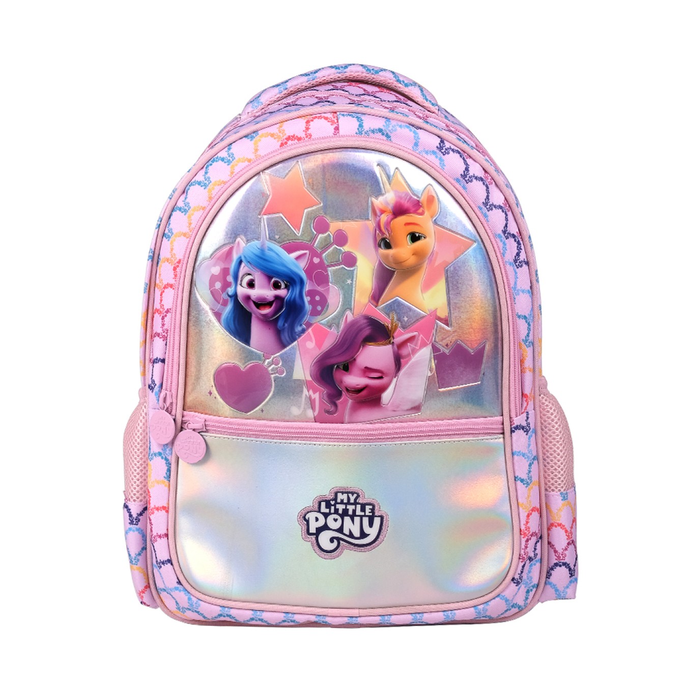 My Little Pony Lisanslı Okul Çantası, Kalemlik ve Matara 3'lü Okul Seti Holografik Pembe
