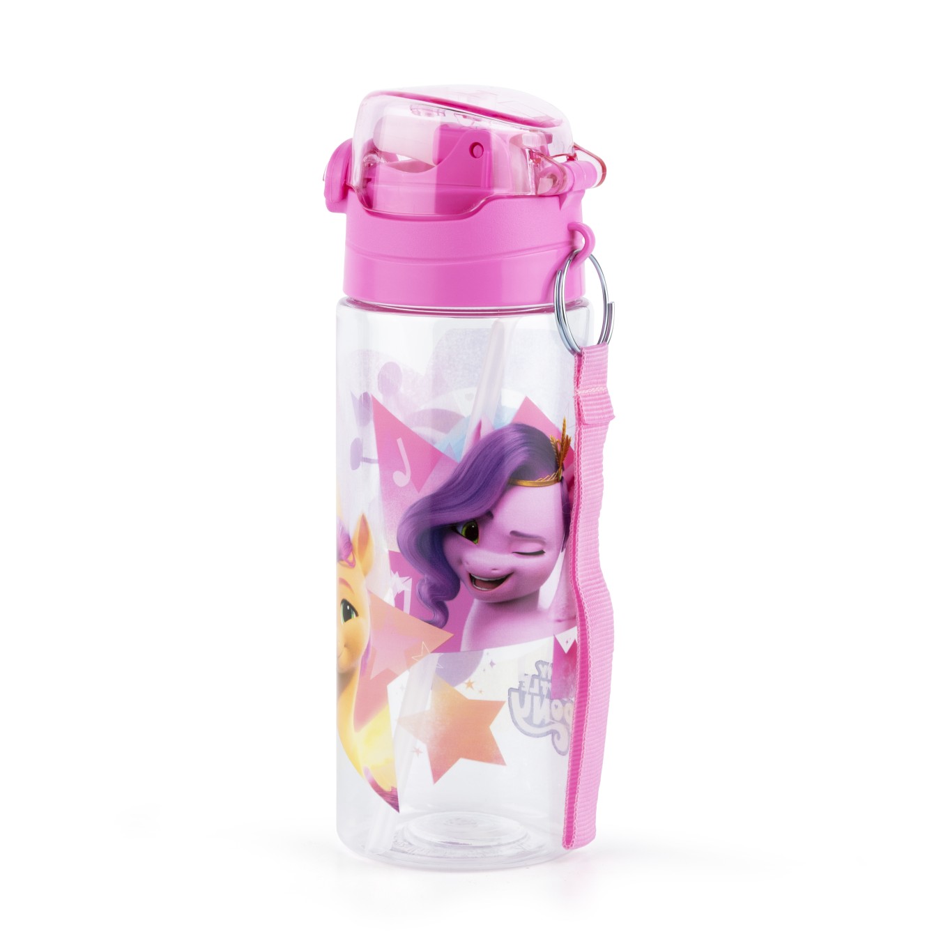 My Little Pony Lisanslı Okul Çantası, Kalemlik ve Matara 3'lü Okul Seti Holografik Pembe