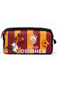 Galatasaray Lisanslı Victor Osimhen Kalemlik - Çift Bölmeli Su İtici Kumaşlı Parçalı Kalem Çantası