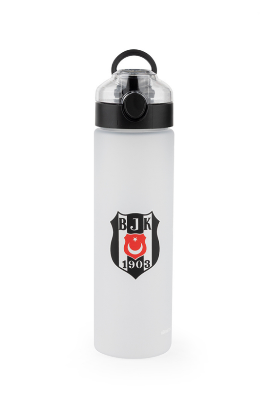 Beşiktaş Lisanslı Gri Orijinal 630ml Tritan Matara