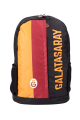 Galatasaray Lisanslı Paraşüt Kumaş Sırt Çantası - Sarı Kırmızı 3 Bölmeli Okul Çantası