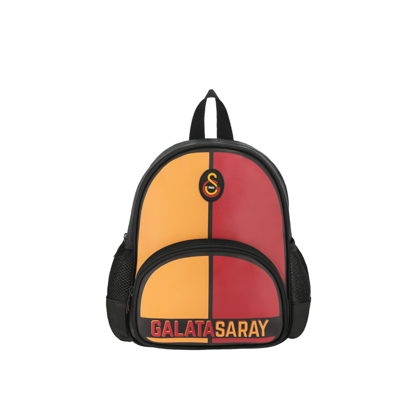 Galatasaray Lisanslı Sarı kırmızı Orijinal Suni Deri Anaokulu çantası