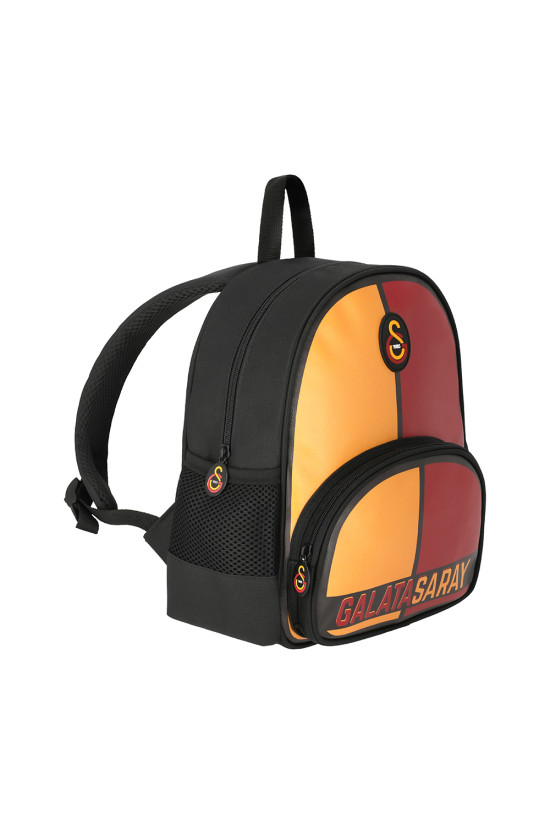 Galatasaray Lisanslı Sarı kırmızı Orijinal Suni Deri Anaokulu çantası