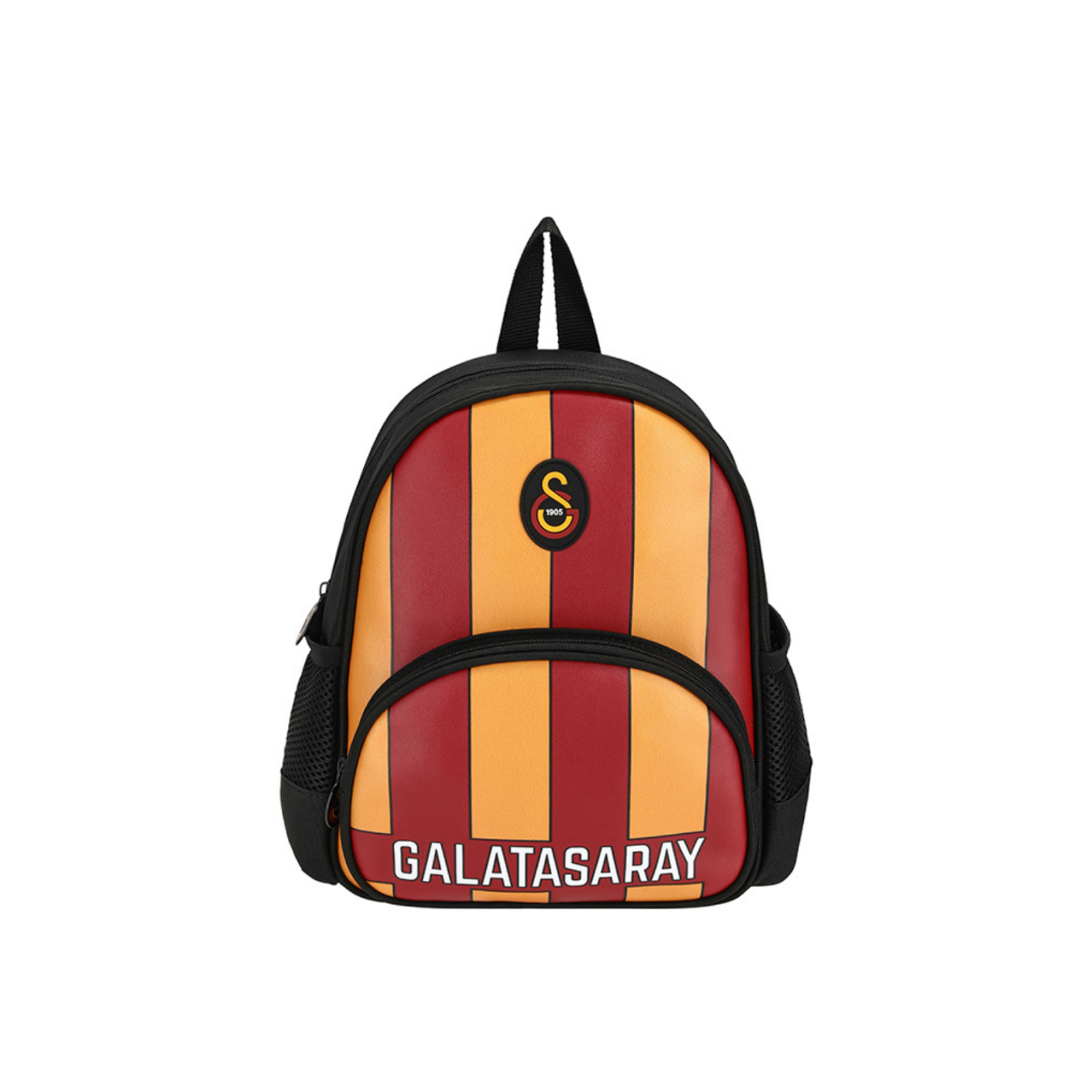 Galatasaray Lisanslı Sarı kırmızı Orijinal Suni Deri Anaokulu çantası