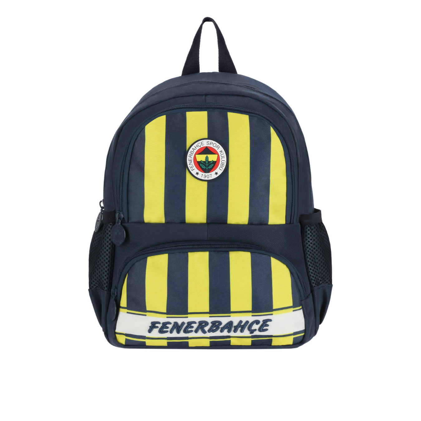 Fenerbahçe Lisanslı Çubuklu Sarı Lacivert Orijinal Anaokulu çantası
