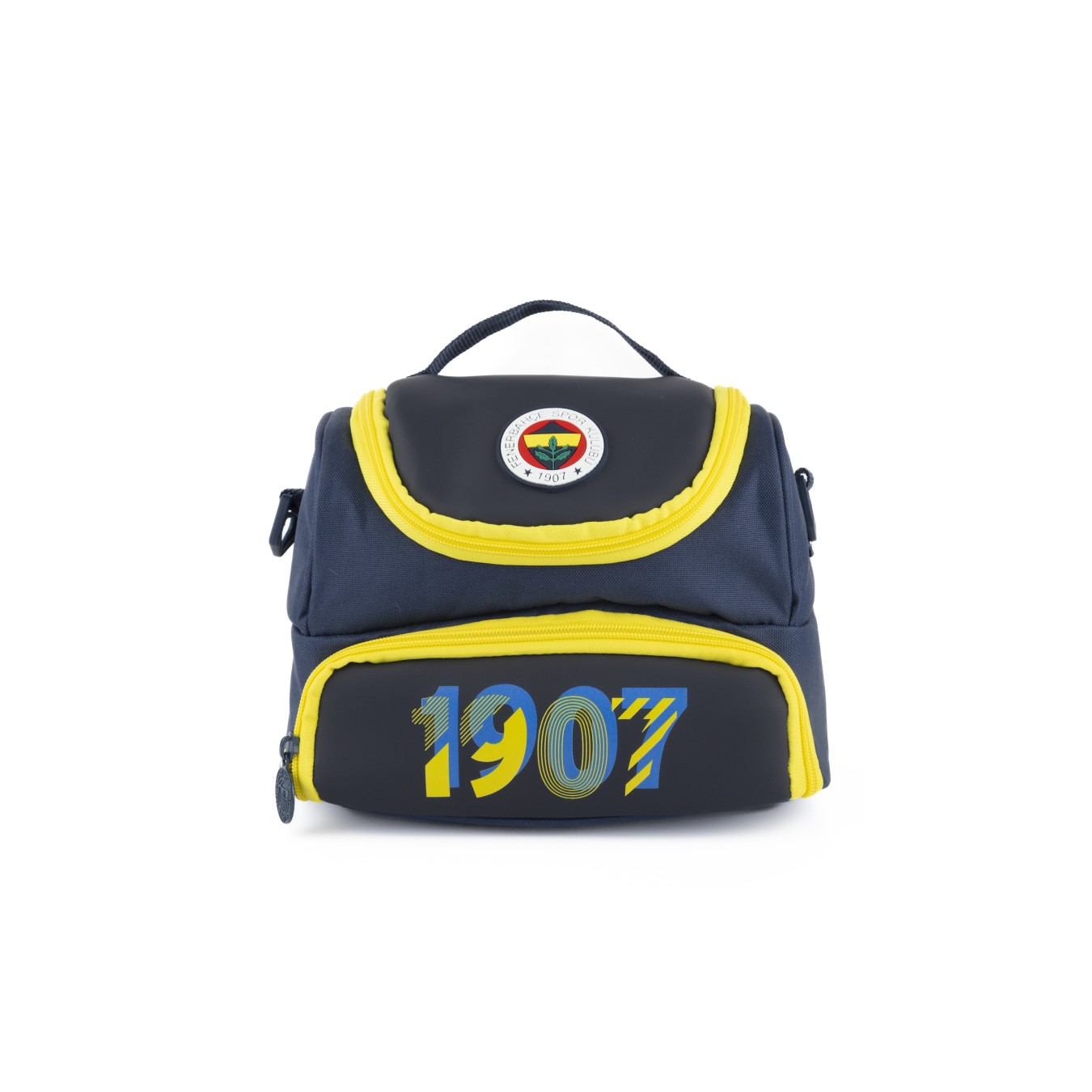 Fenerbahçe 1907 Lisanslı Beslenme Çantası Lacivert Sarı – Çift Bölmeli Taşıma Saplı