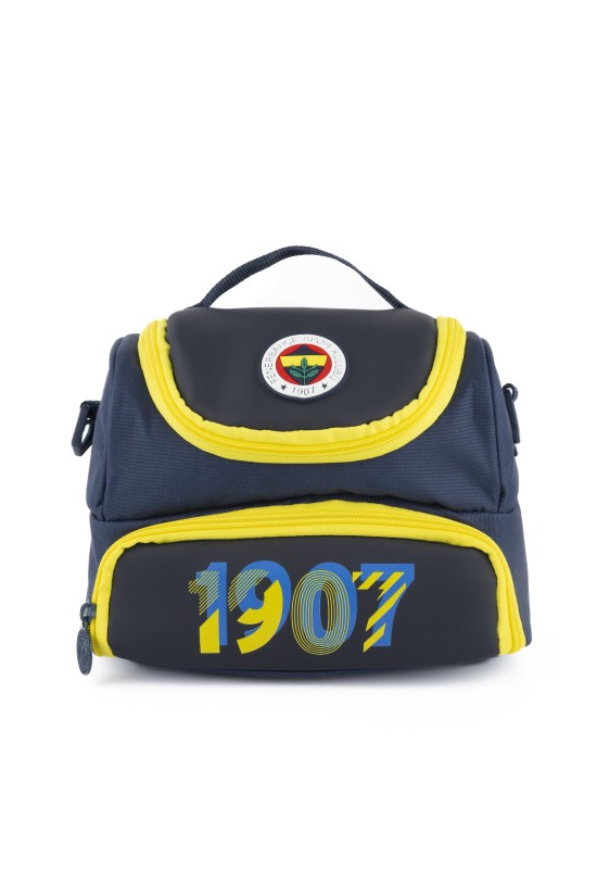 Fenerbahçe 1907 Lisanslı Beslenme Çantası Lacivert Sarı – Çift Bölmeli Taşıma Saplı