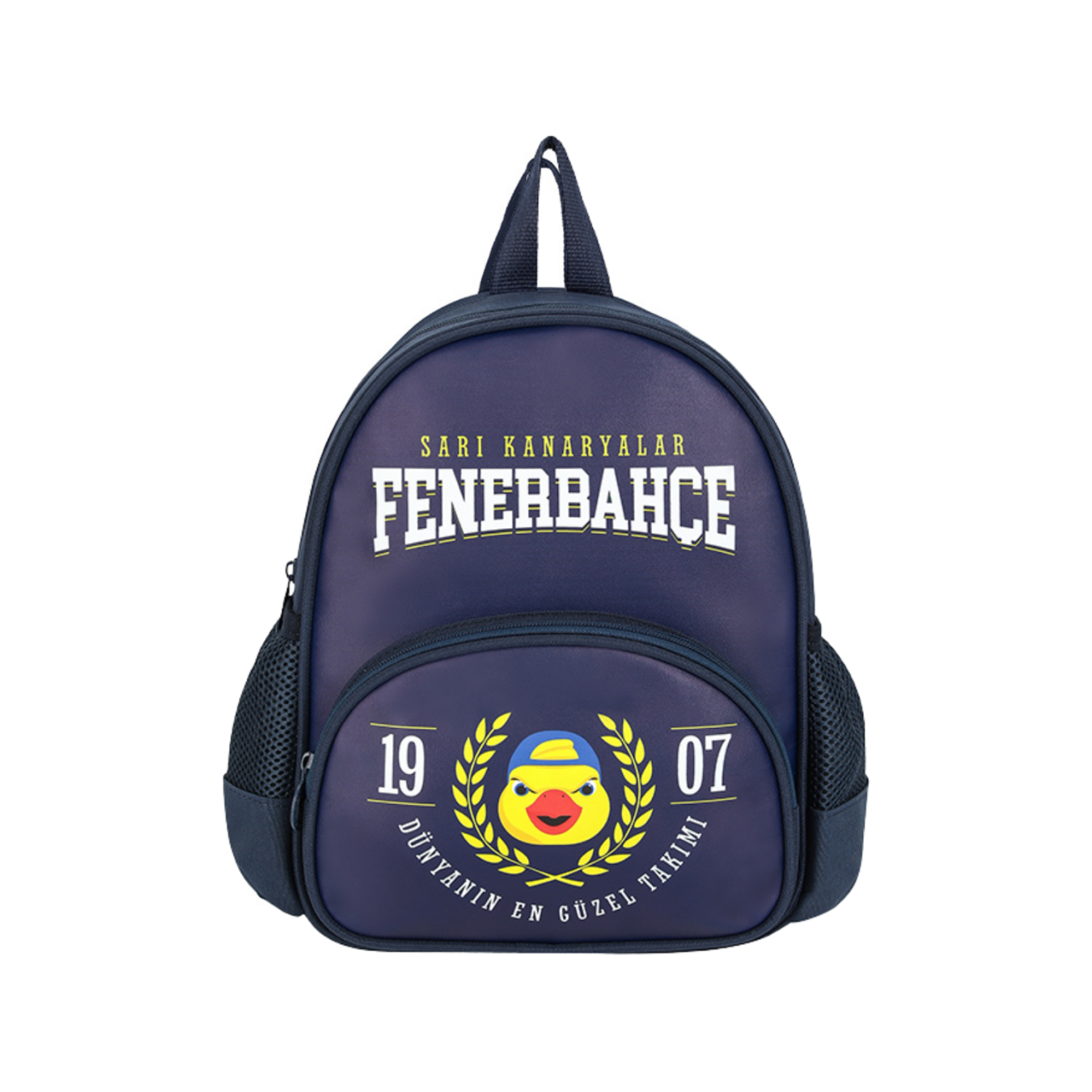 Fenerbahçe Lisanslı Yellow Maskotlu Lacivert Orijinal Anaokulu çantası