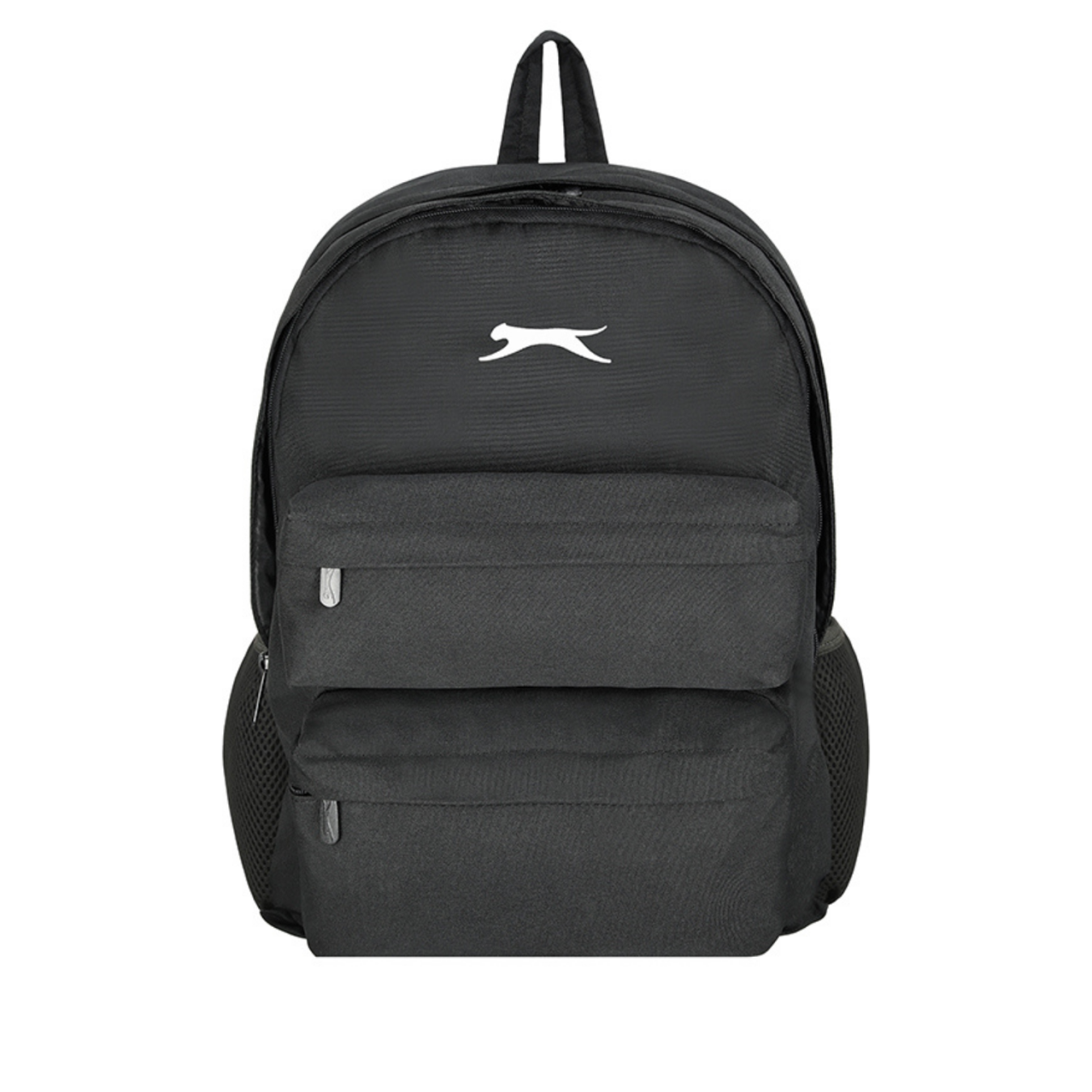 Slazenger Lisanslı Logolu Sırt Çantası - Siyah 4 Bölmeli Okul Çantası