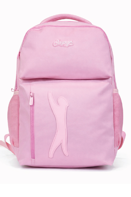 Slazenger Lisanslı Logolu Sırt Çantası - Pembe 3 Bölmeli Sırt Çantası