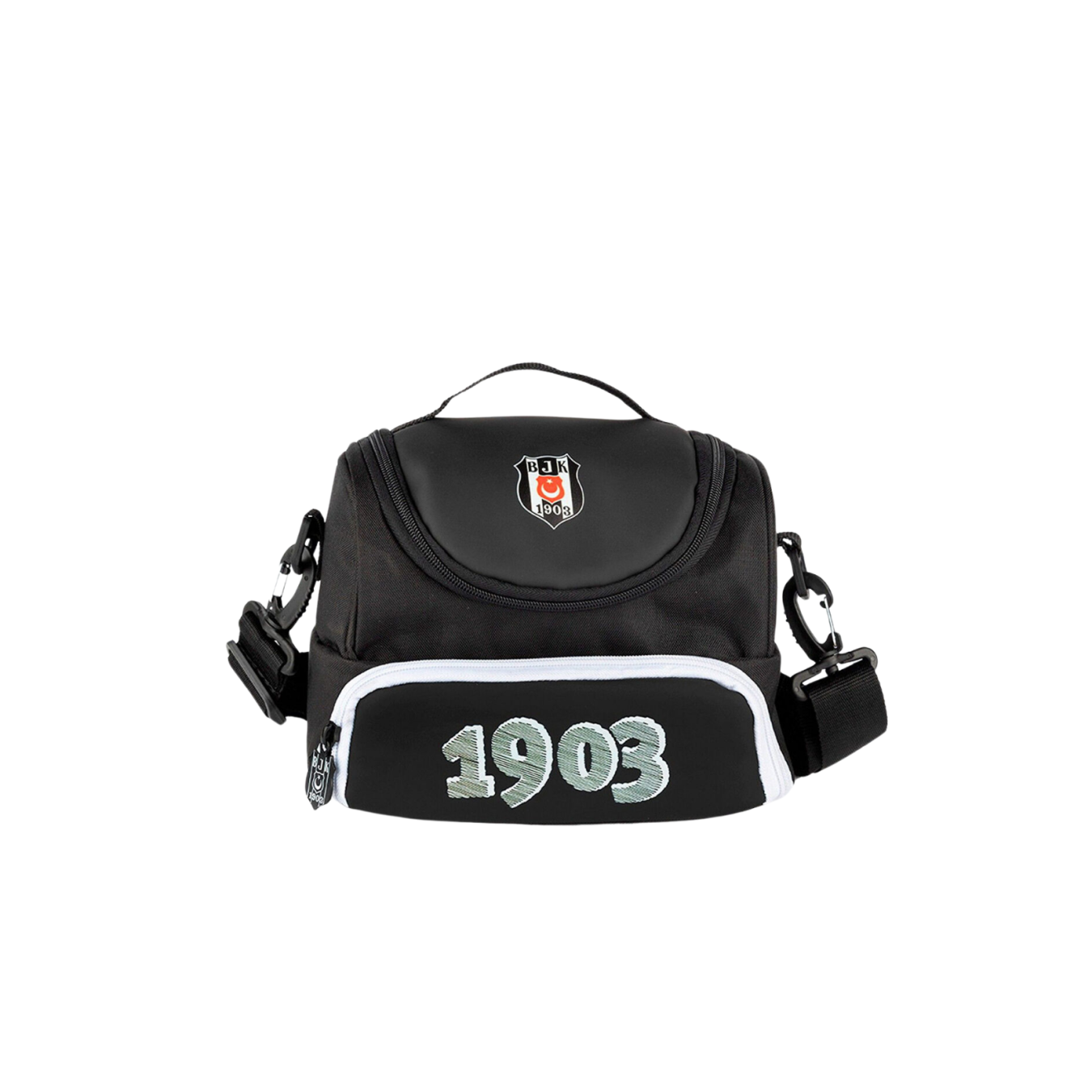 Beşiktaş Lisanslı 1903 baskılı Siyah Orijinal Beslenme çantası