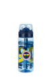 Fenerbahçe Lisanslı 500ml Pipetli Kilitli Kapaklı Mavi Su Matarası - Orijinal FB Taraftar Suluk