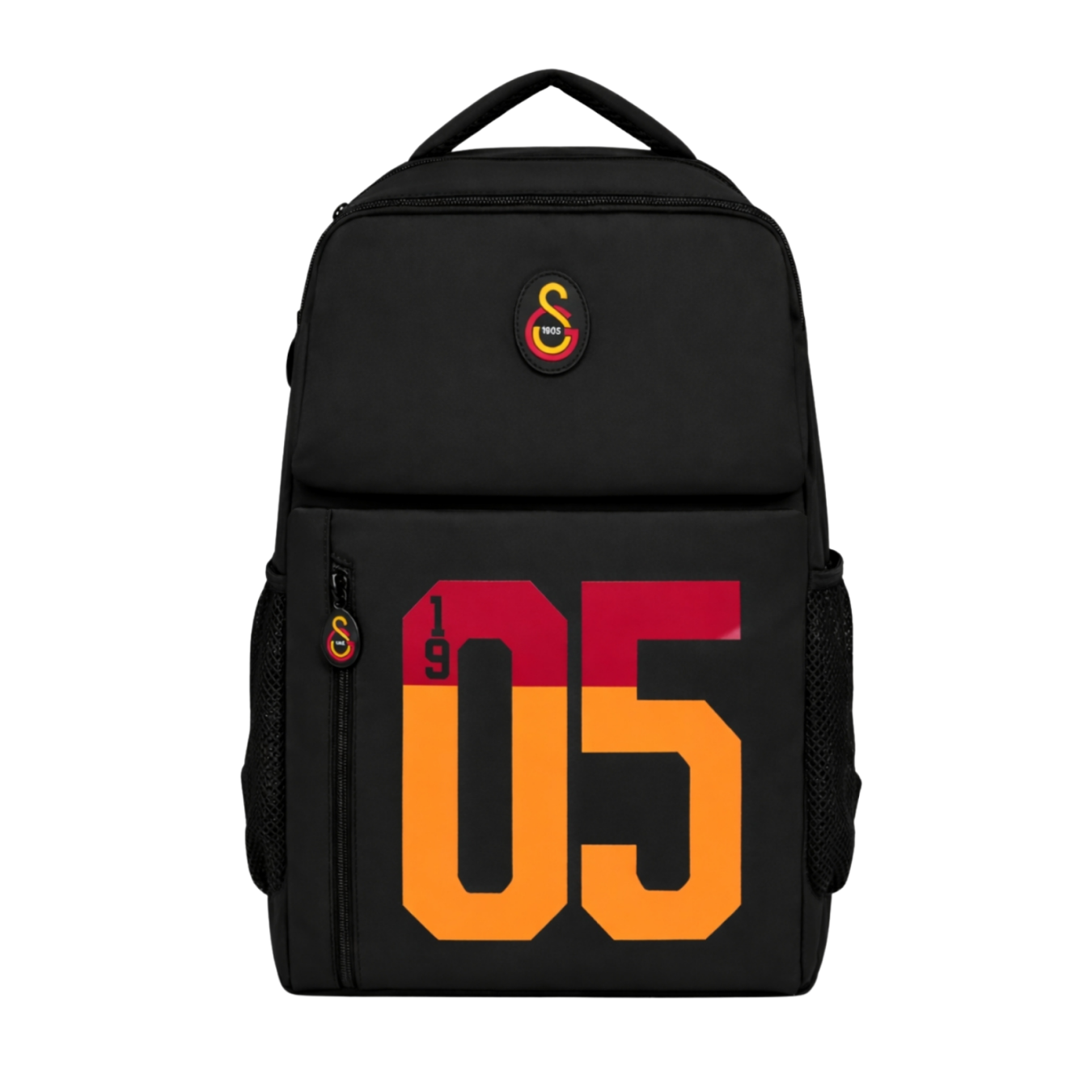 Galatasaray Lisanslı 3 Bölmeli Sırt Çantası - 1905 Baskılı Laptop Gözlü Su İtici Okul Çantası