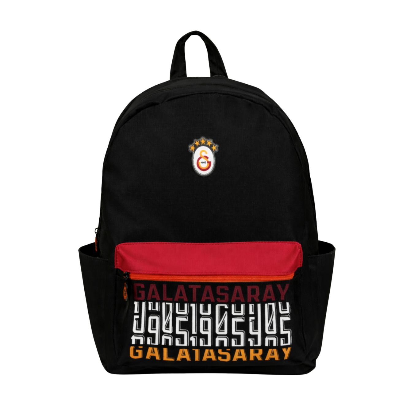 Galatasaray Lisanslı 3 Bölmeli Sırt Çantası - Laptop Gözlü Su İtici Renkli Baskılı Okul Çantası