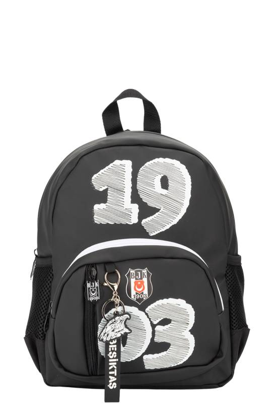 Beşiktaş Lisanslı 1903 baskılı Siyah Orijinal Anaokulu çantası